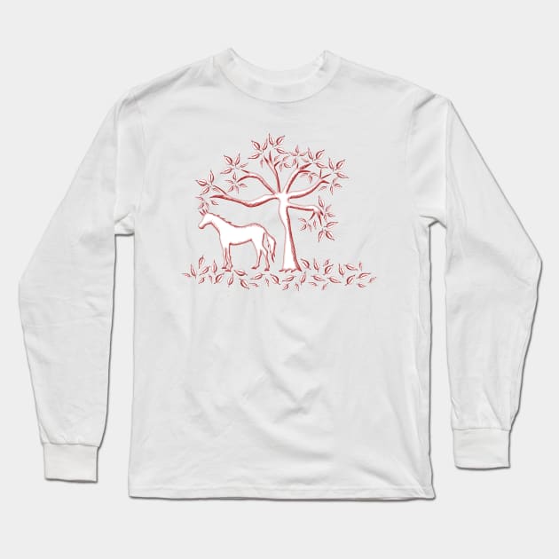 Autumn Leaves Long Sleeve T-Shirt by Thatssounicorny